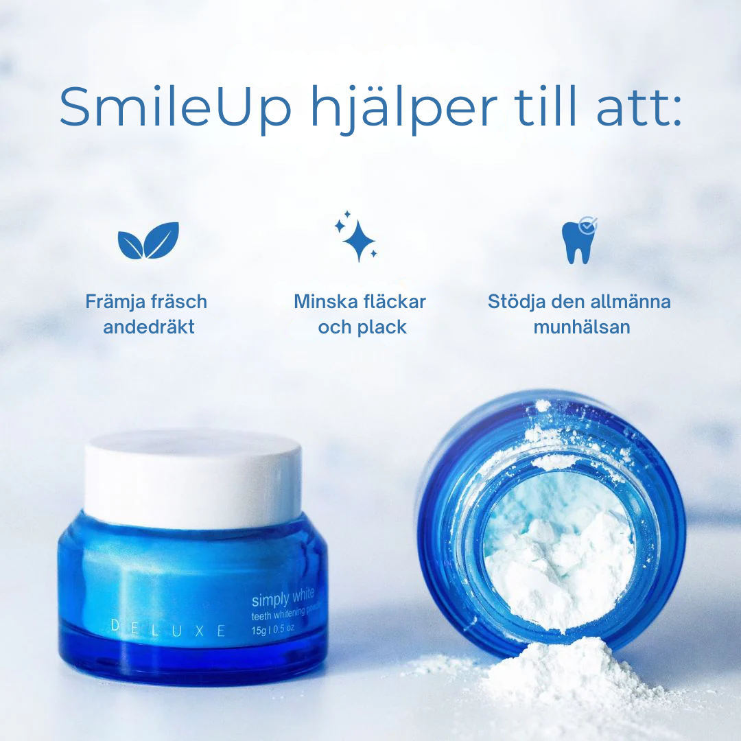 SmileUp - Vitare leende utan ilningar